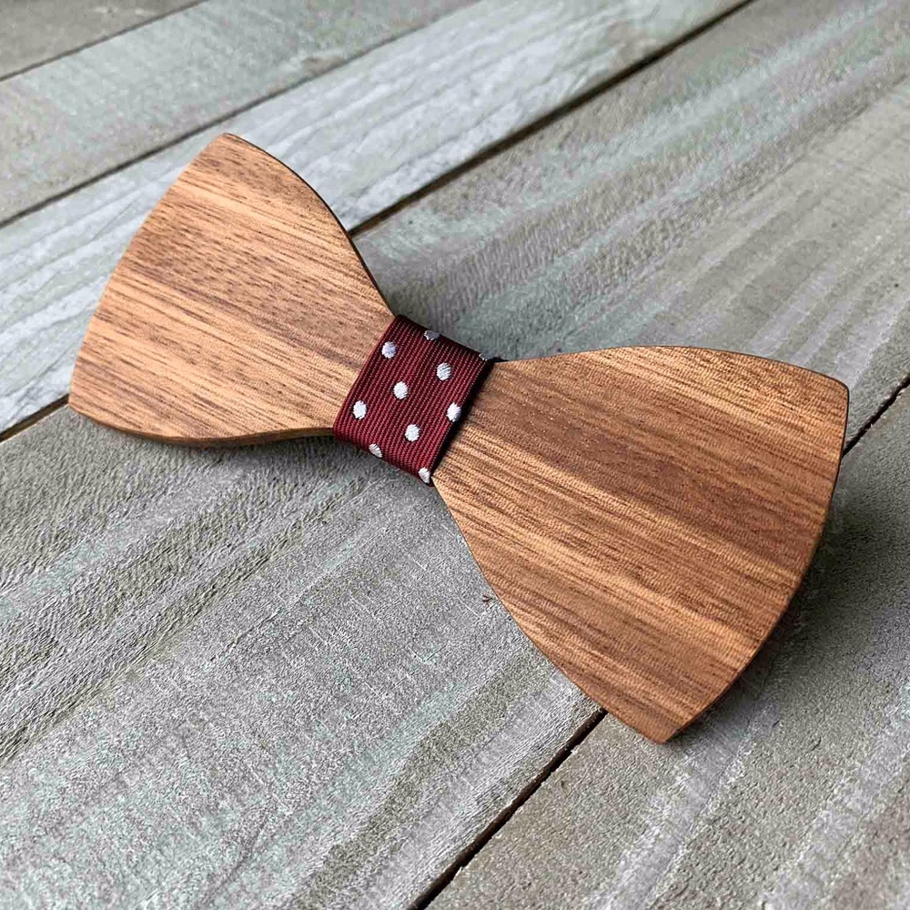 Men's Wooden Bow Tie